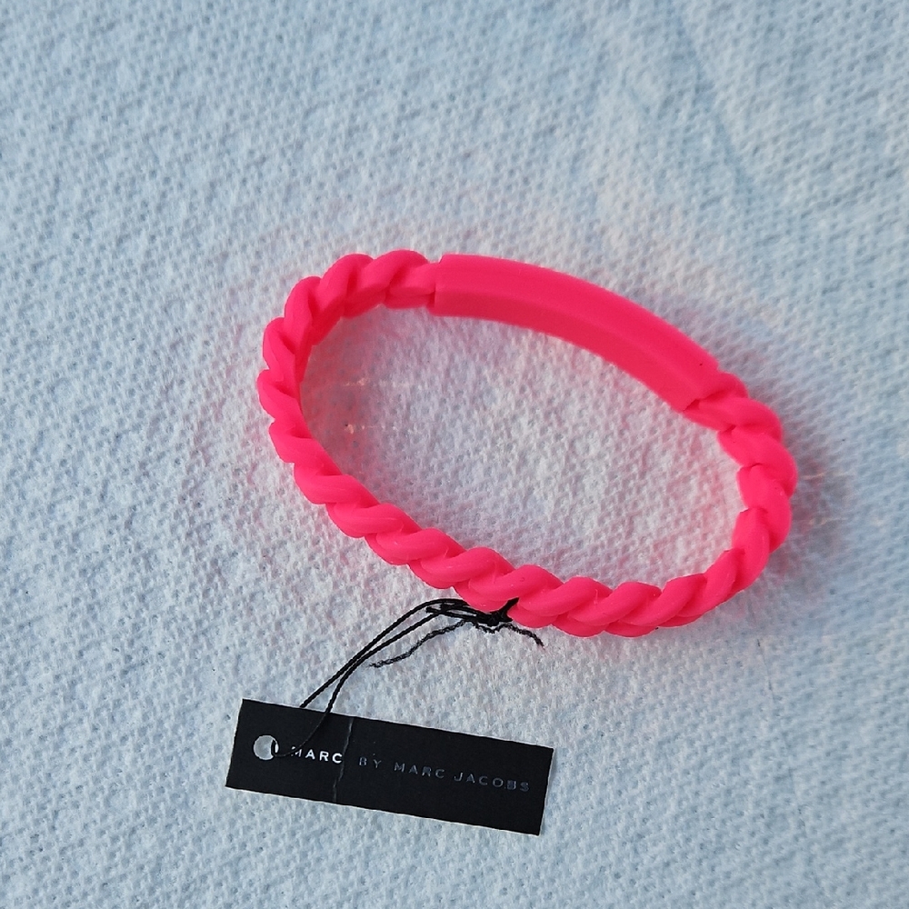 Marc by Marc Jacobs Neon Pink Bracelet